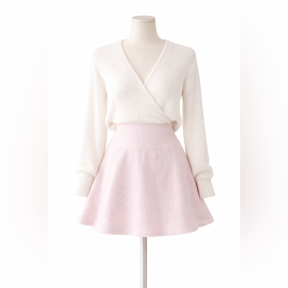 PINK Victoria's Secret Light Pink Sweater Skirt
